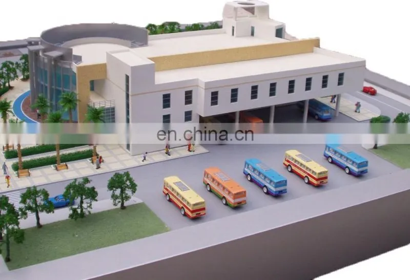 ABS 3d miniature building model / architecture scale ho model