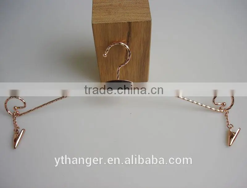 fashion lingerie hanger metal lingerie hanger