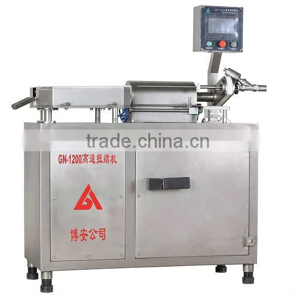 High speed stainless steel automatic collagen casing sausage twister