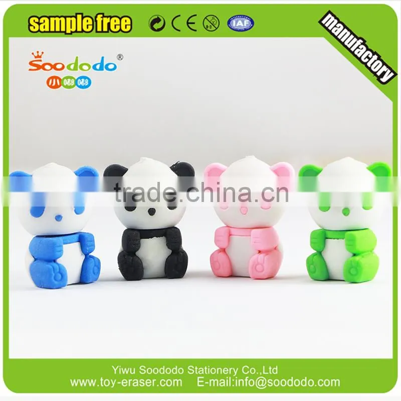 Carrot shape puzzle food eraser set