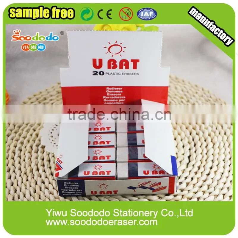 student stationery office school eraser for children