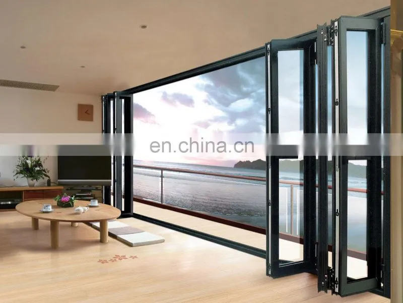 World certification Miami code standards window door hurricane impact tilt turn windows for sale