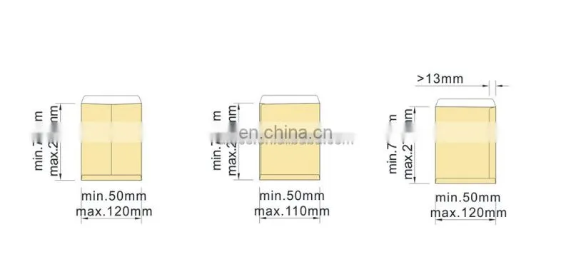 ZF250 Automatic Small Pocket Envelope Making Machine equipment