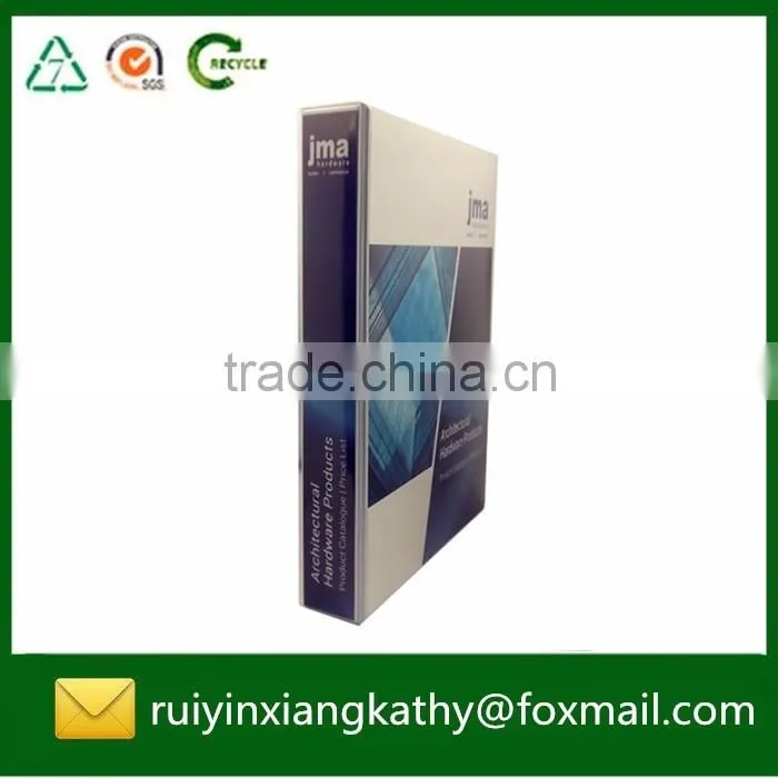 Thicken PP business supplier customized 3l ring binder
