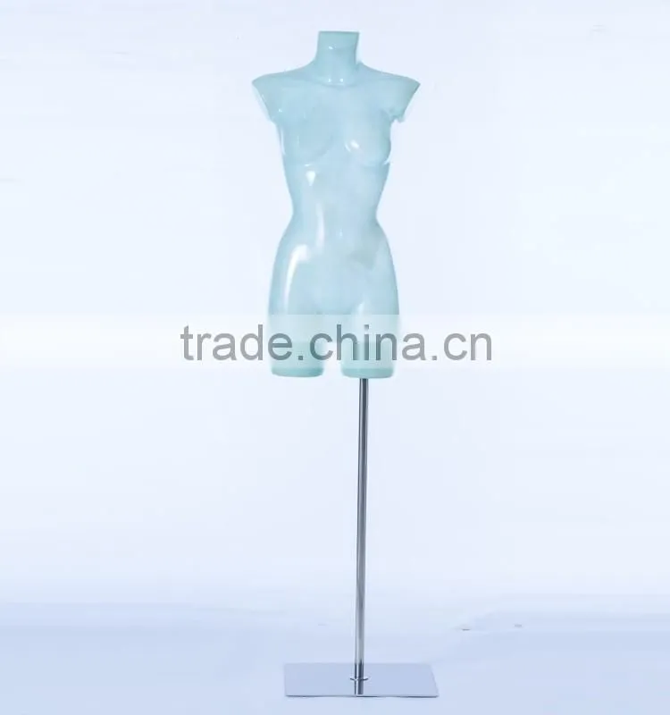 window display female torso mannequin