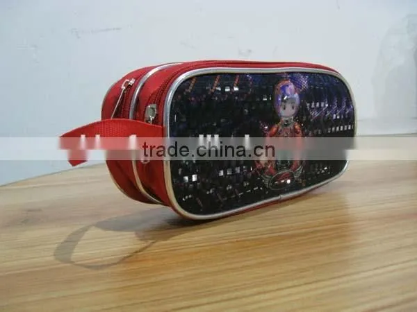 Children school fancy pencil case