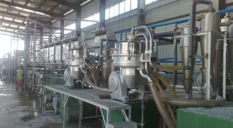 Factory Genyond Cassava Flour Making Equipment Processing Machine Potato Cassava Tapioca Starch Production Plant Line