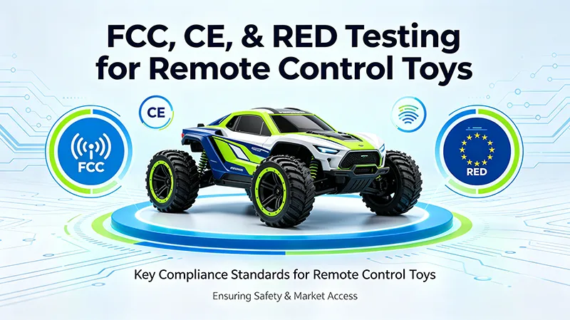 How to Pass FCC, CE and RED Certification for RC Toys