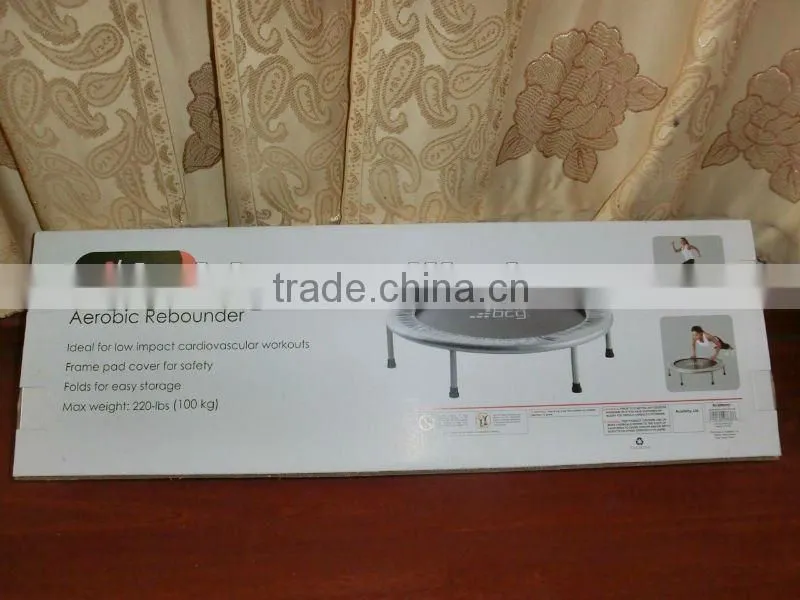 40inch trampoline with handle bar
