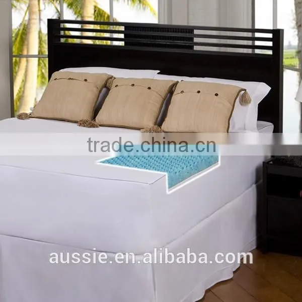 Rollable Queen Size Memory Foam GEL Silicone mattress