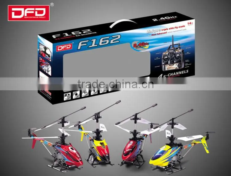 F162 2.4G 4 Channel RC Helicopter Metal Remote Control Helicopter Gyro RTF