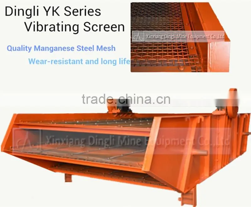 YK sand screening plant made in China