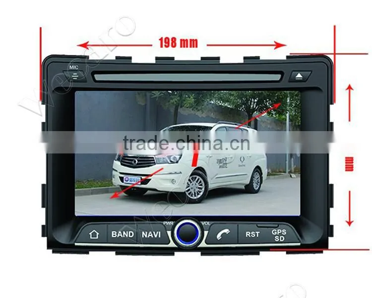 Android 4.4 Car Dvd GPS For Ssangyong Rexton With 3G USB Host Radio GPS RDS Bluetooth TV 1080P Ipod