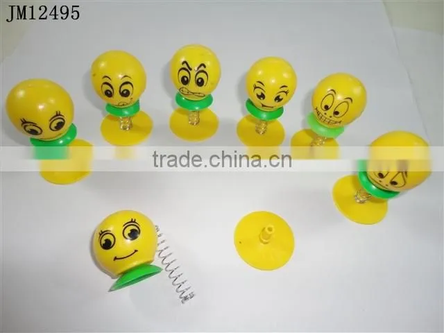 Hot bouncing smiley school gate gross retail price of 5 cents a few small toys Promotion little things