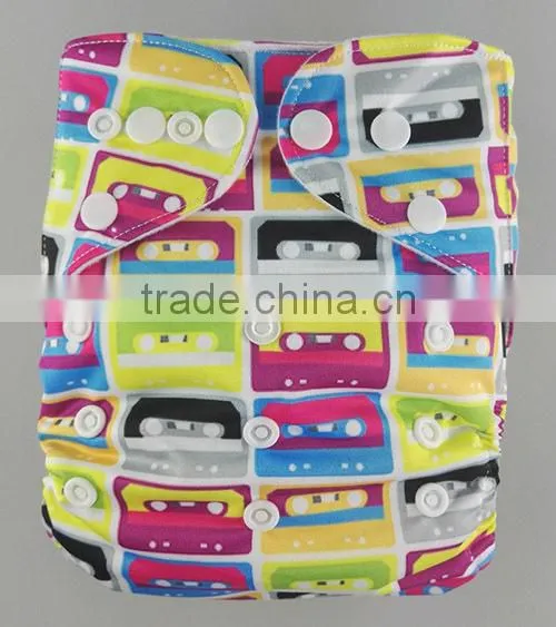 AnAnBaby Unisex Underwear Fitted Cloth Diaper Modern Kids Nappies