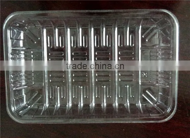 high quality OEM foam food packaging tray, strip EPS foam tray for packaging, EPS plastic foam meat tray