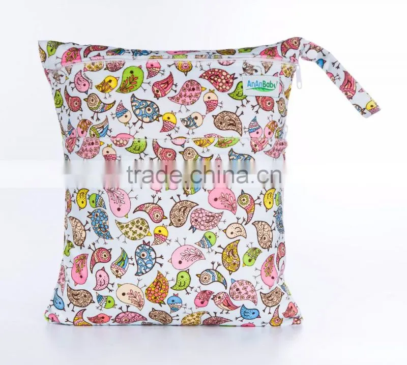 2016 Hot selling good quality customized fashion diaper bag