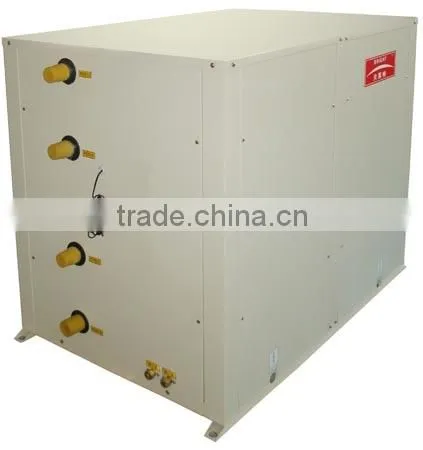 Water source heat pump for floor heating