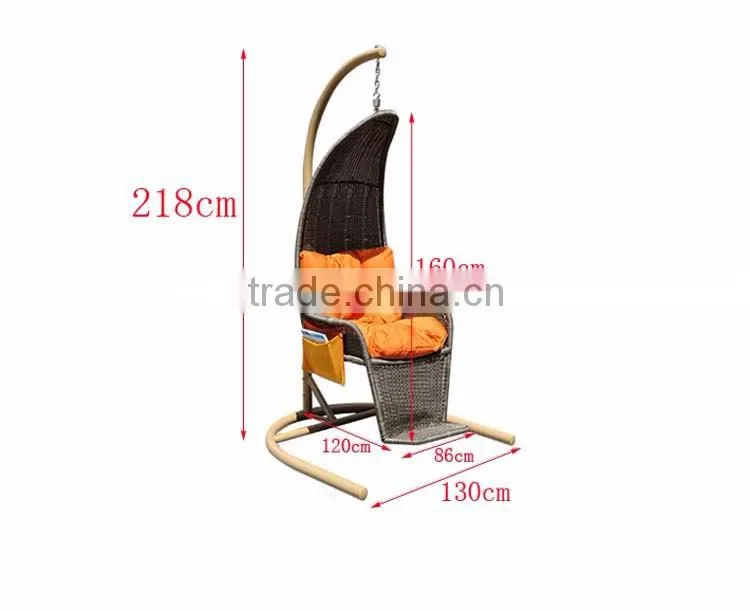 Lazy Leisure Outdoor Creative Pe Rattan Garden Sofa Lounge French Cane Chairs