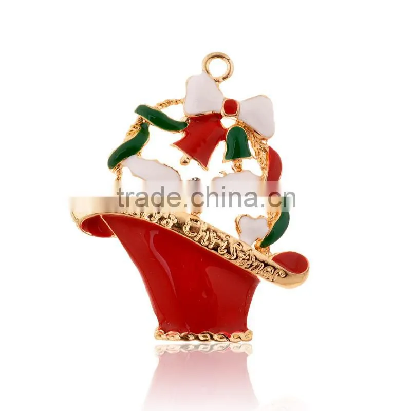 White Color Christmas tree Brooch
