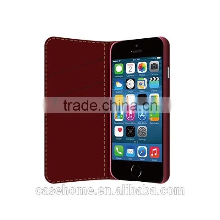 New Arrival Design for iphone SE Flip Cover Leather Case for iphone SE