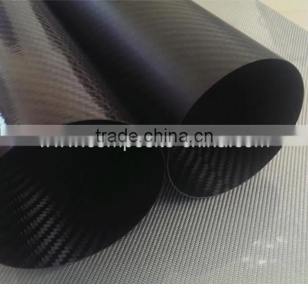 Thin wall thickness carbon fiber 3k weave tube of XINBO