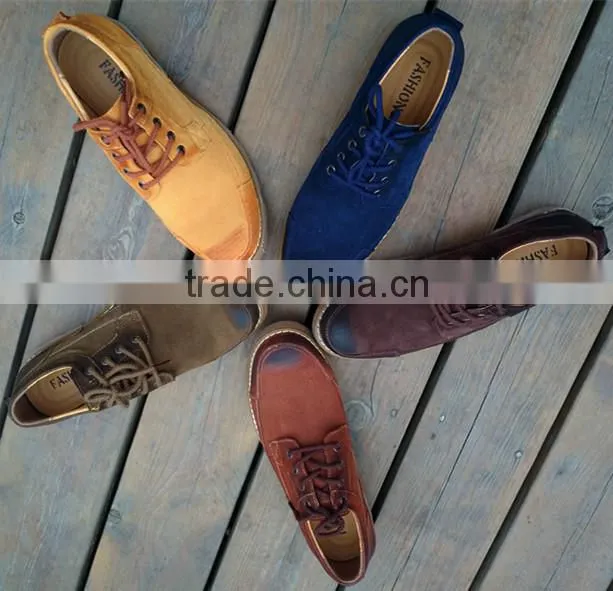 trend of men's leather shoes leather business casual shoes cheap shoes skid skin shoes