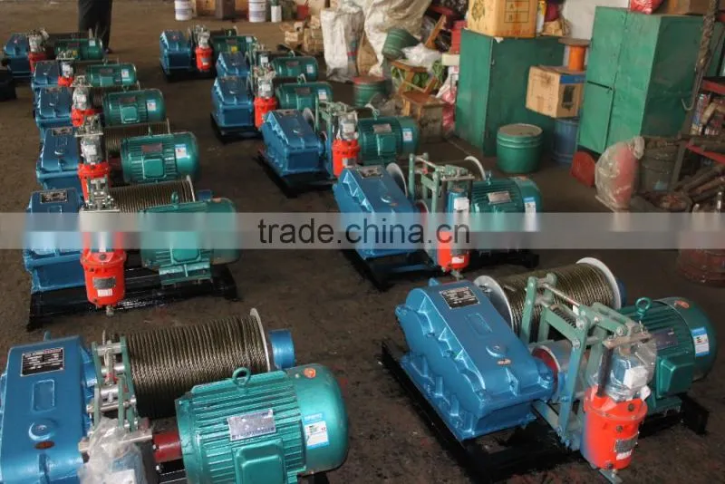 JM low speed 1 ton 2 ton 3 ton 5 ton electric winch