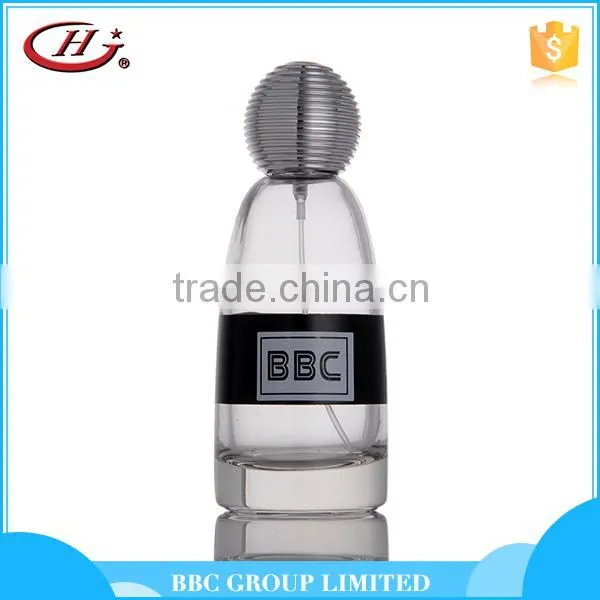 BBC Metallic Series-MF006 Hot sale spray male golden glass bottles natural explore perfume