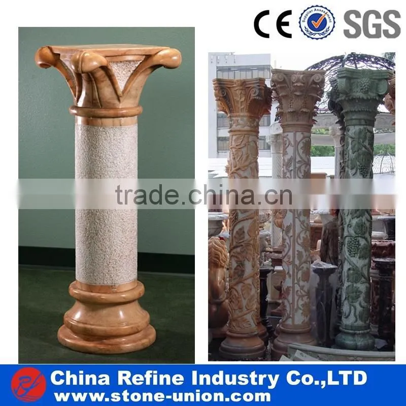 White Rome Carving Column Manufacturer
