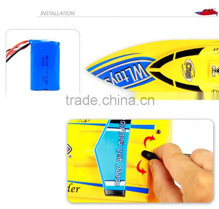 New design battery operated boat rc speed boat toy