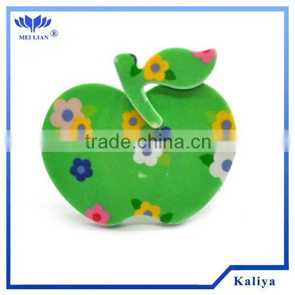RED FLOWER PLASTIC METAL HAIR CLIPS FOR GIRLS , HOT SELL 2013