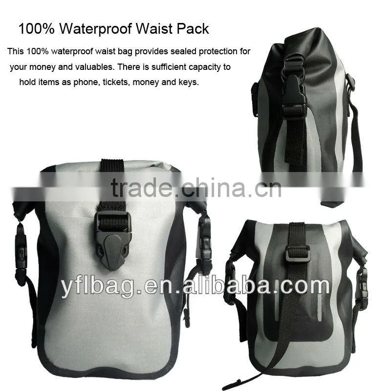 waterproof bag as waist pack