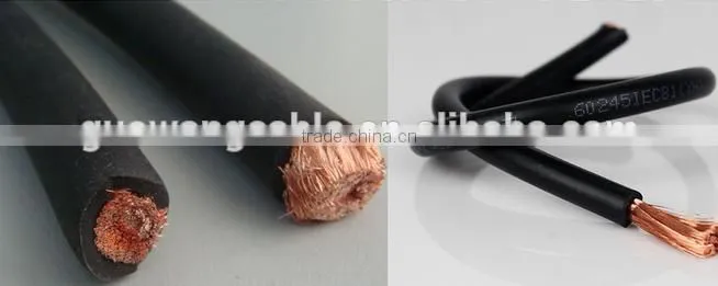 16mm 25mm 35mm 50mm 70mm 95mm h01n2-d copper conductor welding cable with 100% quality assurance