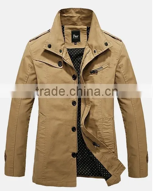 Hot Selling Winter Cotton Jacket /Mens Fashion Casual Jackets