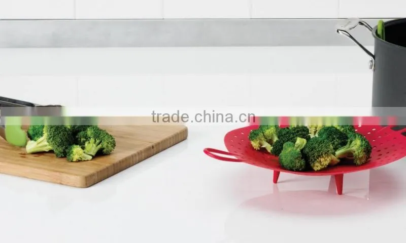 100% food grade silicone steamer lid,silicone steamer mat
