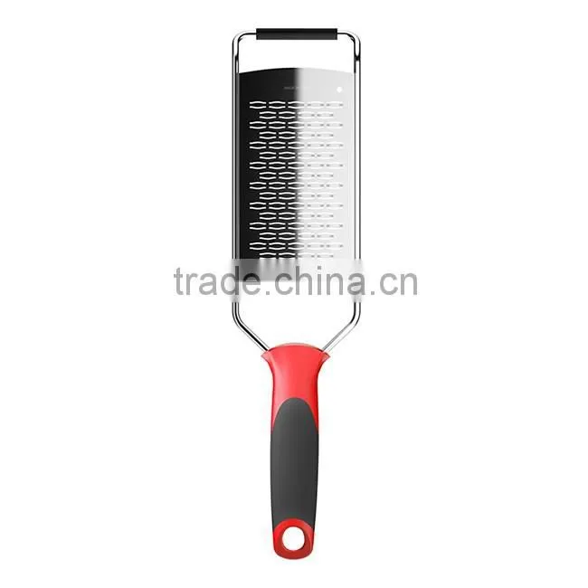 S/S+ABS+TPR 30.7*7.4*1.3 Kitchen tools stainless steel grater/food grater/multi grater
