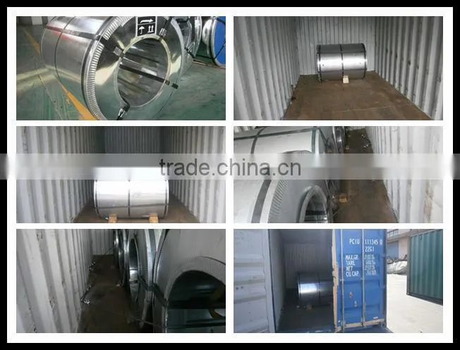 Corrugated zinc plating sheet