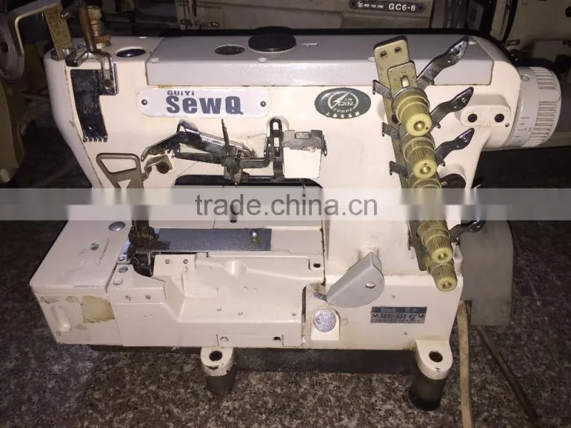Reliable quanlity and competitive price used china brand 500 interlock industrial sewing machine