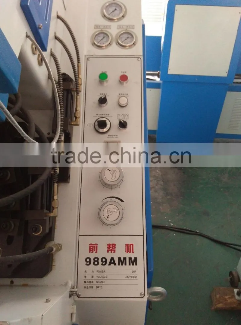 Full-automatic nine-claw oil press toe lasting mahcine with hot melt for high-heeled shoes,sneakers,plimsolls,canvas shoes,leath