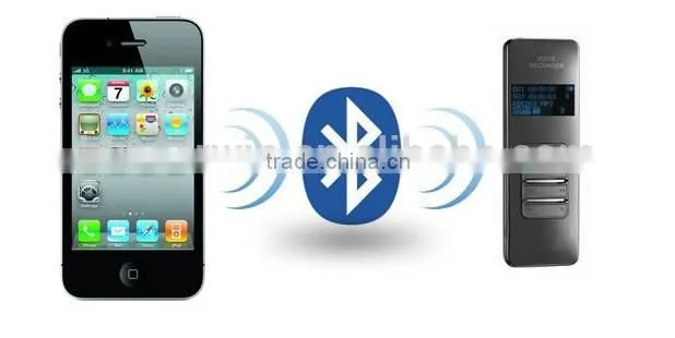 Wireless Bluetooth Voice Recorder with 4GB MP3 player