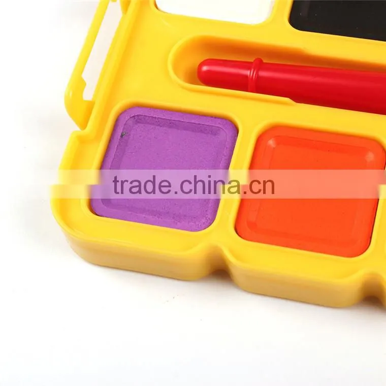 Hot Selling 16Colors Dry Water color Paint Set For Kids