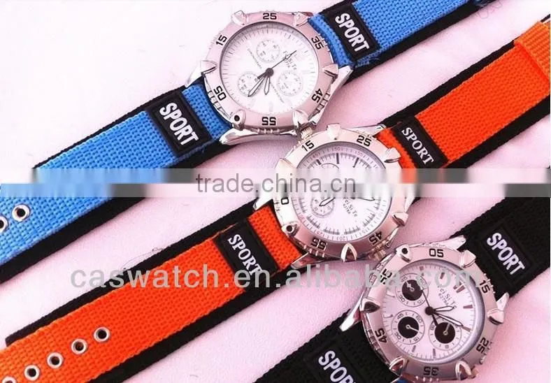 Fashion woven sports watch for kids