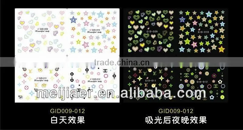 2013new nail transfer nail sticker