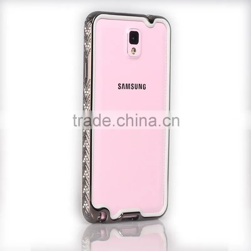 Two Piece Design Mental+TPU Phone Case for Samsung Note 3
