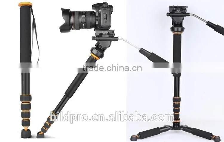 BILDPRO Stable Monopod Camera Stand Light Stick Easy Carry Monopod Stand