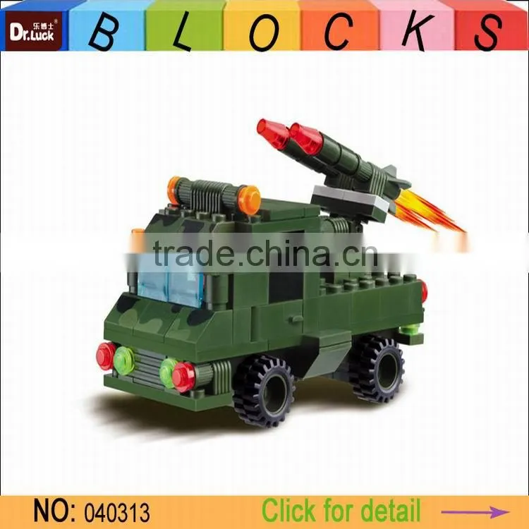 Intelligence toy plastic military toy building blocks