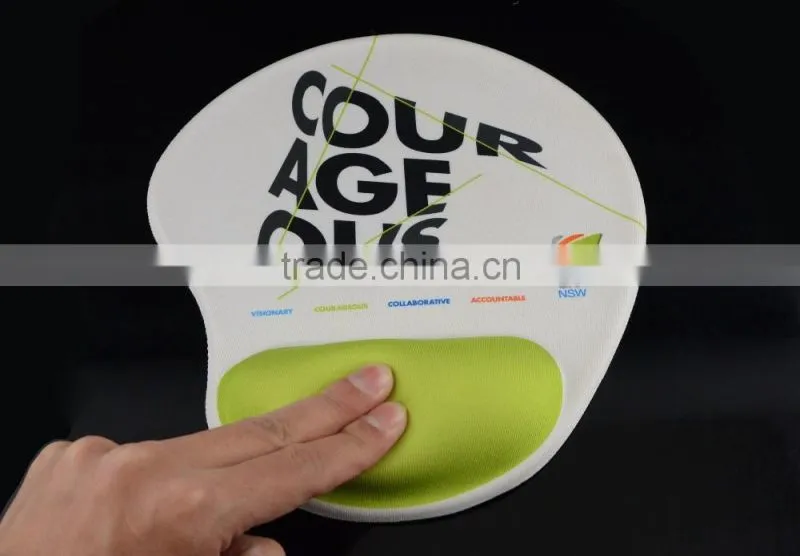 Factory OEM Wrist gel gaming mouse pad for (Advertisement gifts)