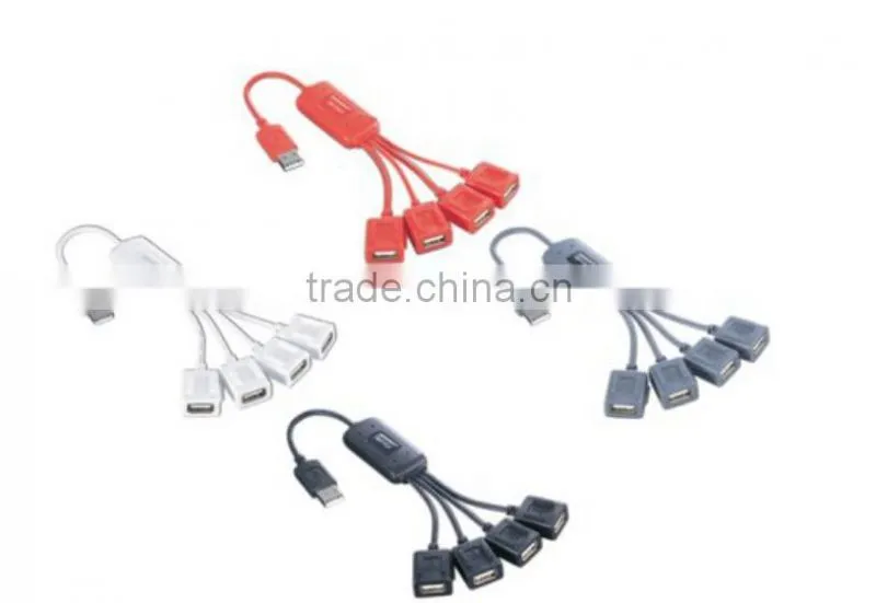 Octopus 4 Port USB 2.0 Hub Splitter Cable Wholesale usb hub