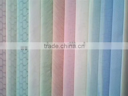 fashion design polyester manual vertical blinds